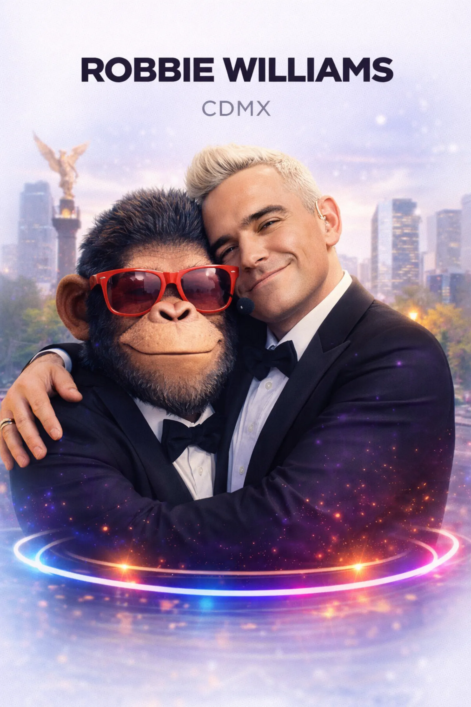 🎤✨ Robbie Williams en CDMX: hits, show y energía pop en el Palacio